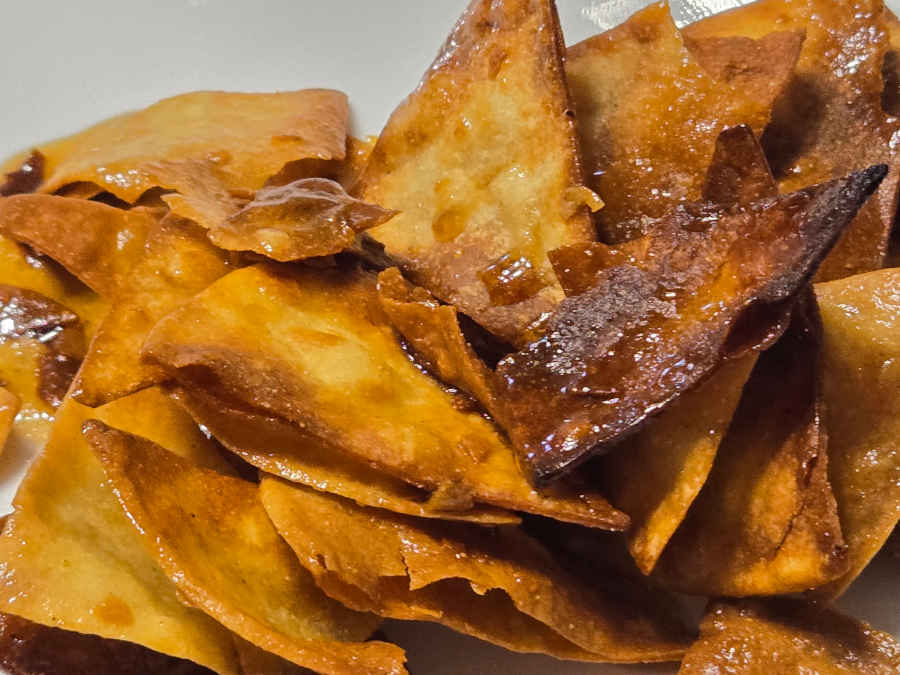 Raspberry Tortilla Chips