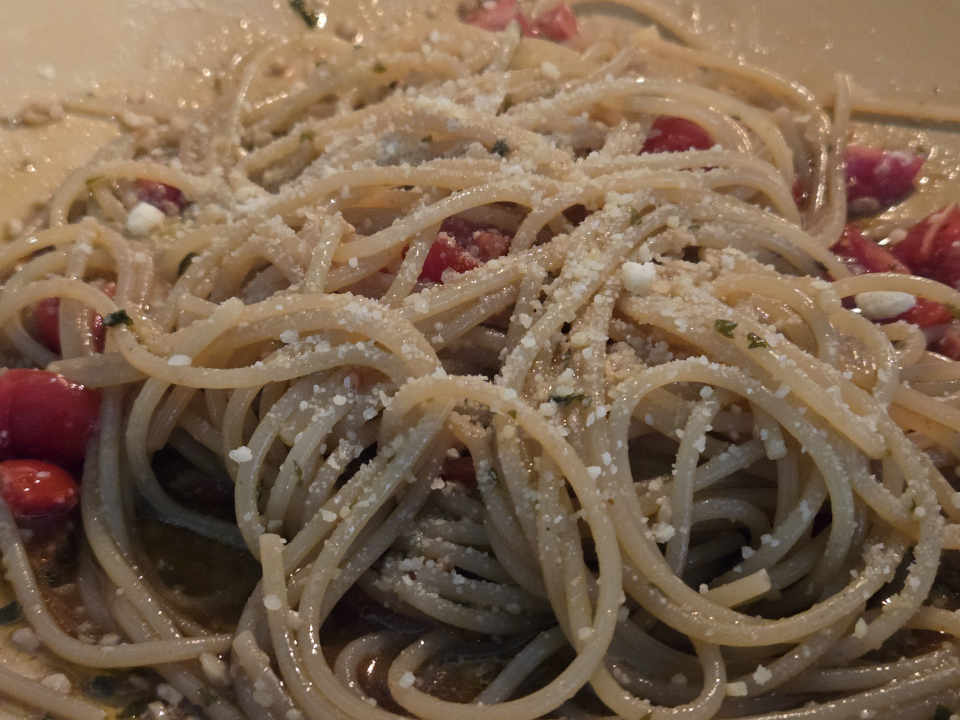 Pasta with Naked sauce