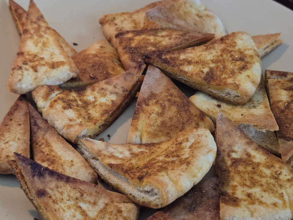 Spicy Pita Chips