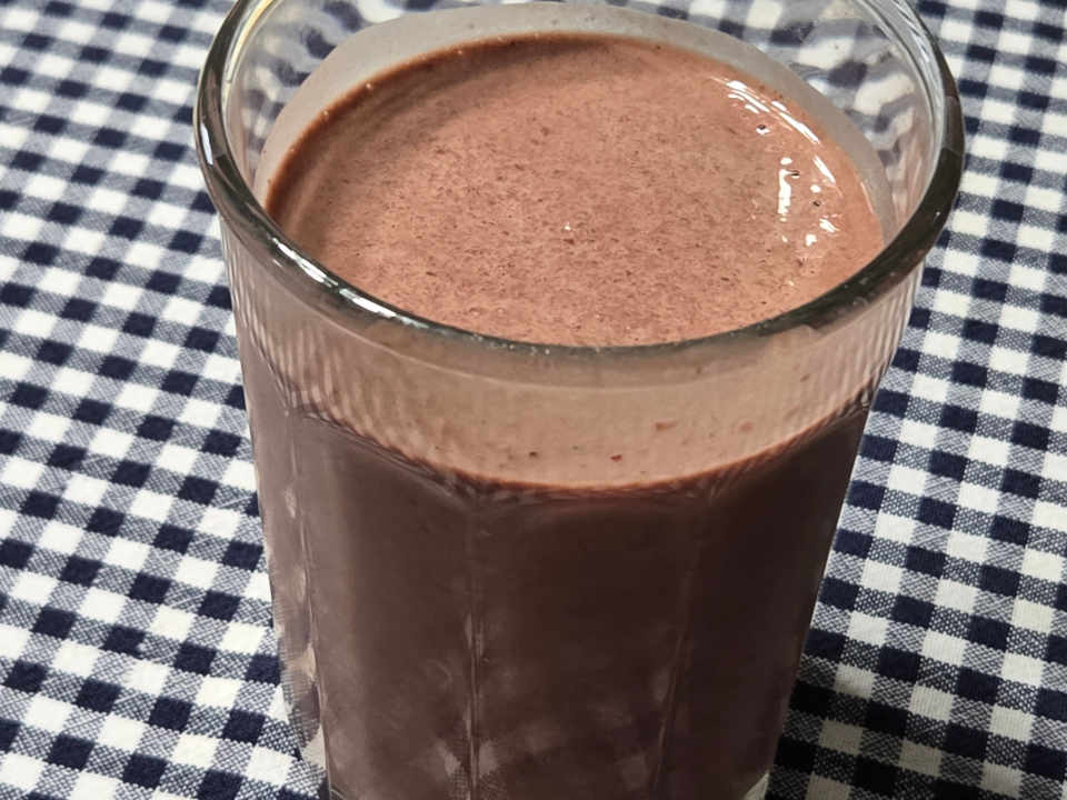 Protien Chocolate Strabberry Smoothe