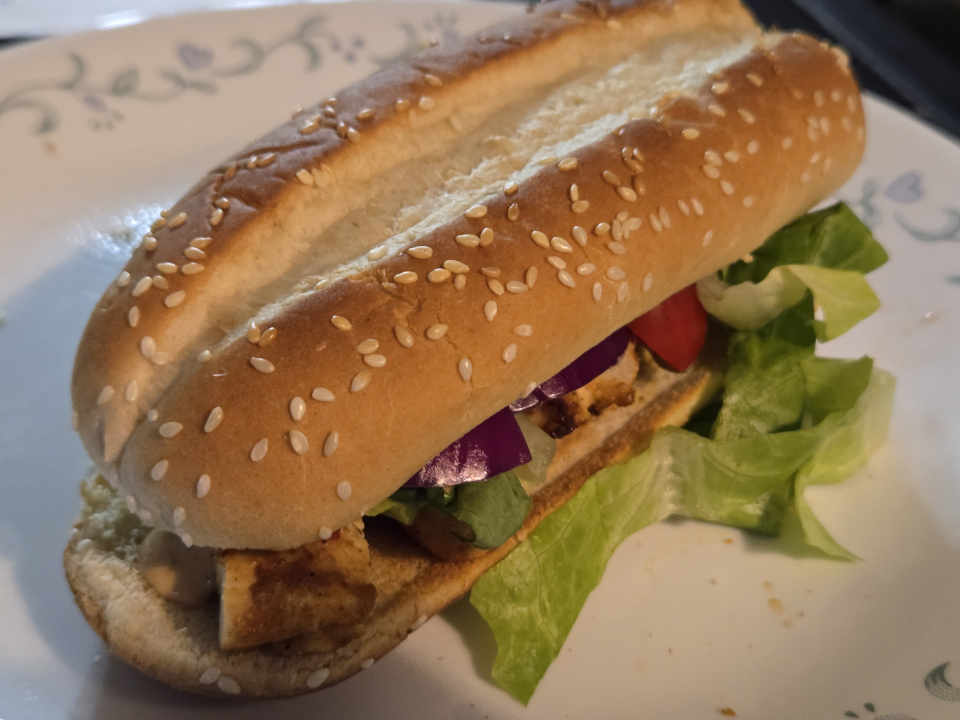 Chicken Po Boy Sandwich